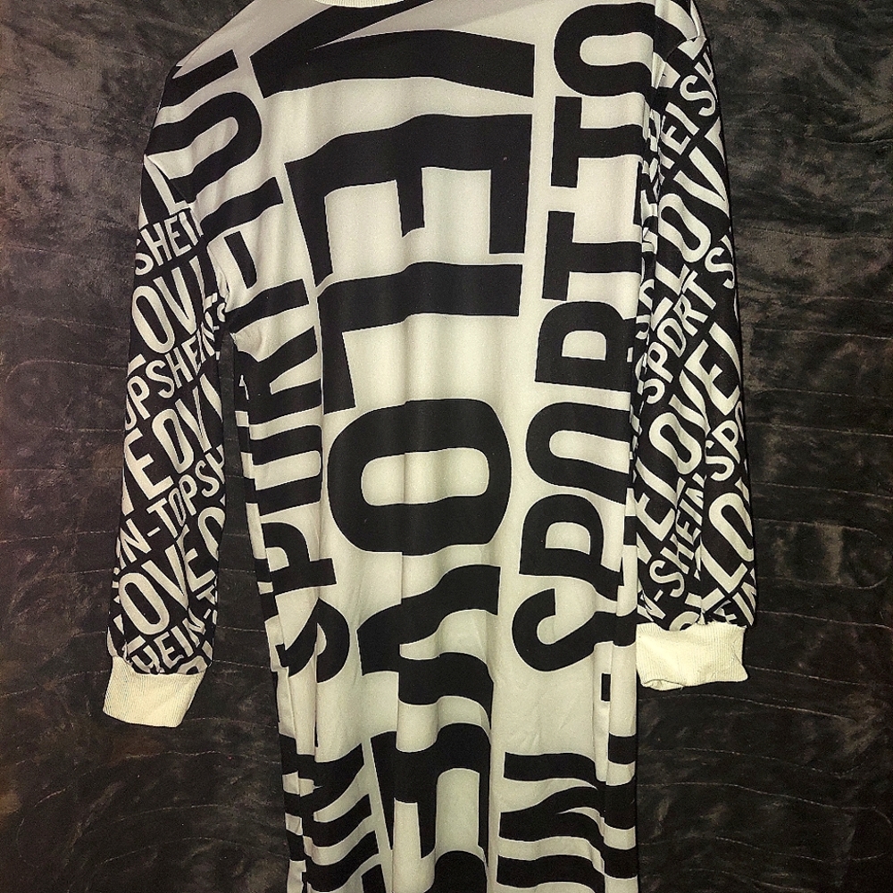 (Black and white dress) size-12-14